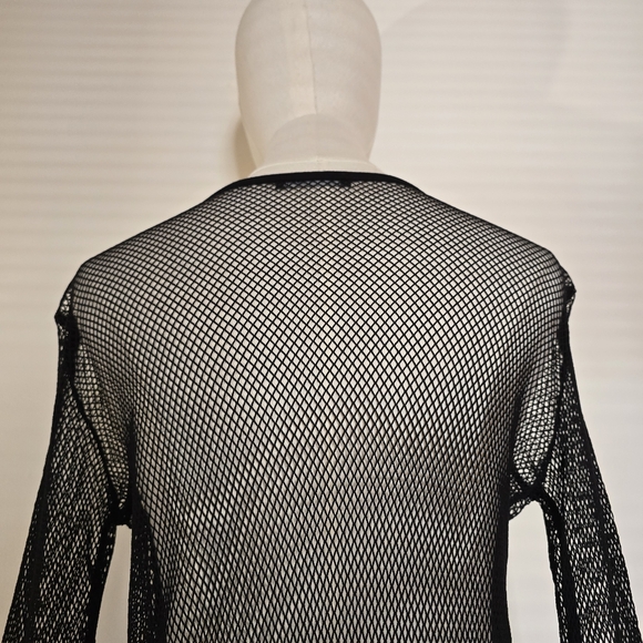 ZARA Long Fishnet Coverup Dress - Picture 10 of 14